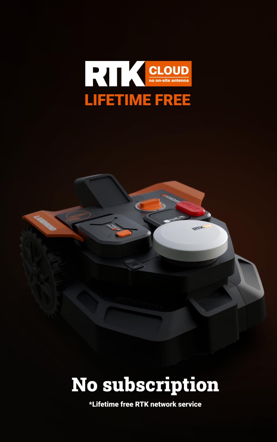WORX Landroid Vision Cloud WR303E 2WD Robotic Lawn Mower