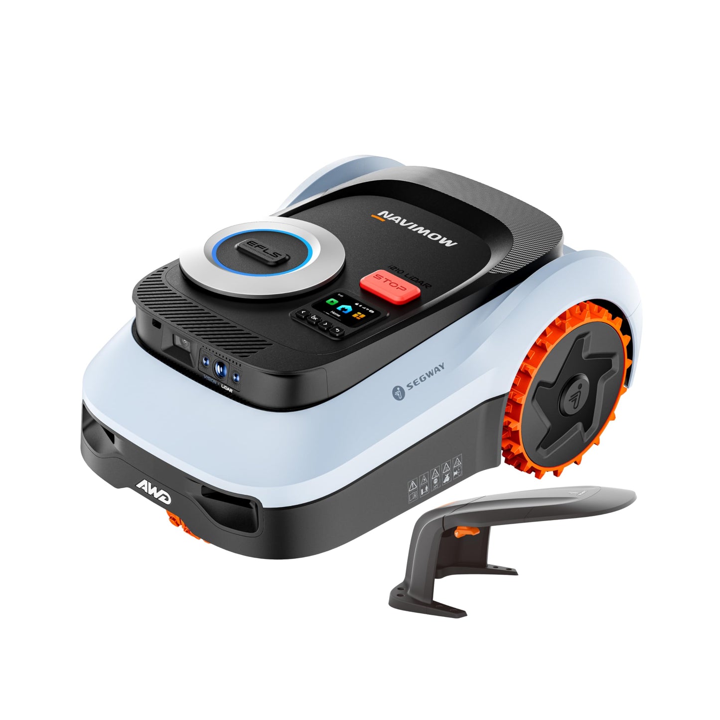 Segway Navimow i210 LiDAR Pro Robotic Lawn Mower with Garage M for 1000 m²