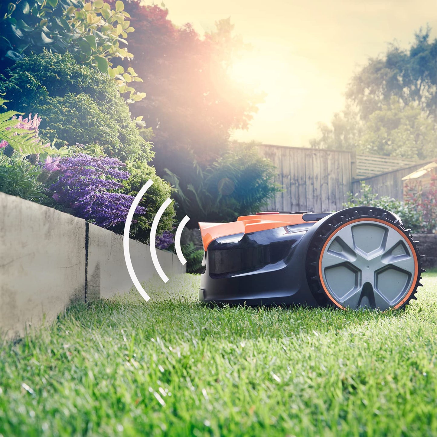 LawnMaster OcuMow 16 Vision Robot Lawnmower with Battery & Charger, 150m2